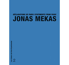 Cahier n° 2 : Jonas Mekas
